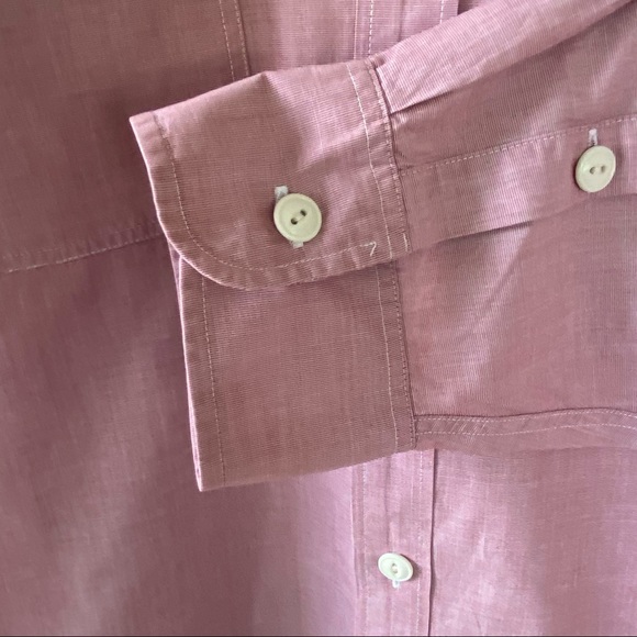 J. Crew 100% Cotton Casual Button Down Shirt XL 17- 17.5 - Picture 4 of 7